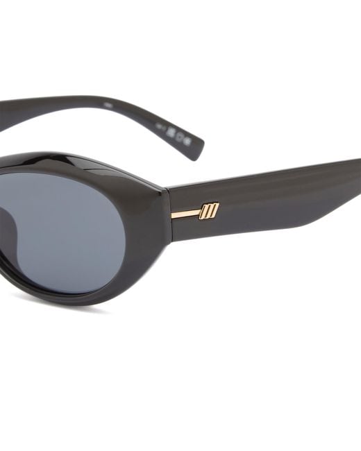 Le Specs Gray Le Bijou Sunglasses