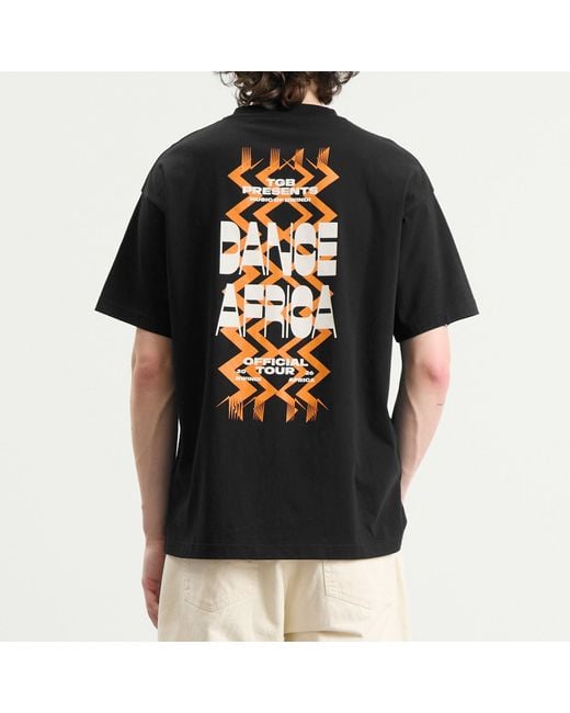 TGB Black Dance Africa T-Shirt for men