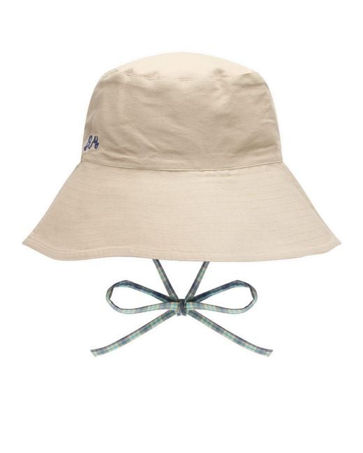 Damson Madder Blue Reversible Sun Hat