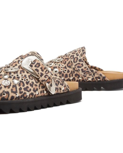 Toga Brown Toga Suede Mule