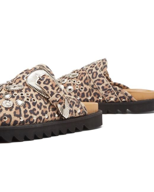 Toga Brown Toga Suede Mule