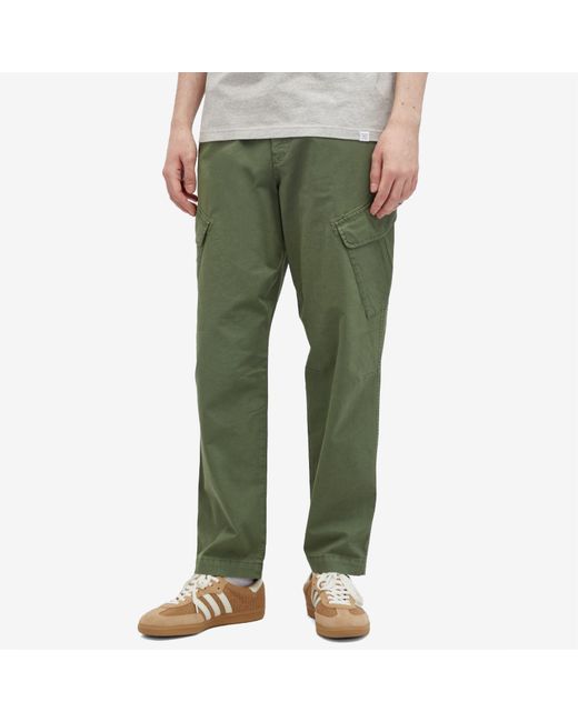 Paul Smith Green Straight Fit Cargo Trousers for men