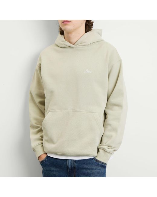 Dime Natural Cursive Small Logo Hoodie for men