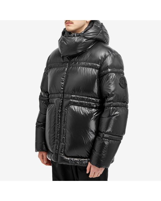 Moncler Black Thuban Lightweight Nylon Jacket for men