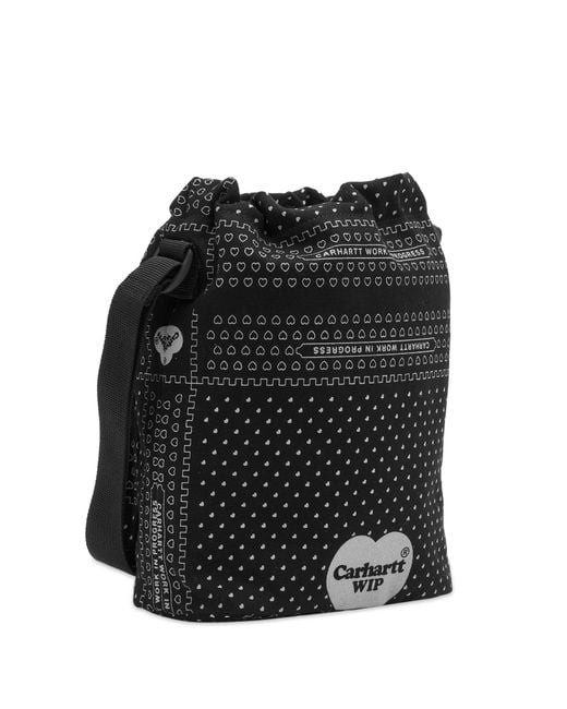 Carhartt Heart Bandana Shoulder Bag in Black | Lyst Australia