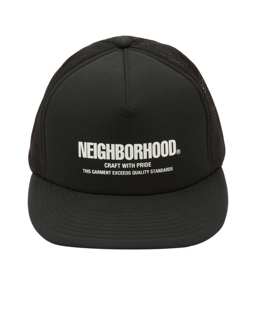 Neighborhood Black Mesh Cap-1 for men
