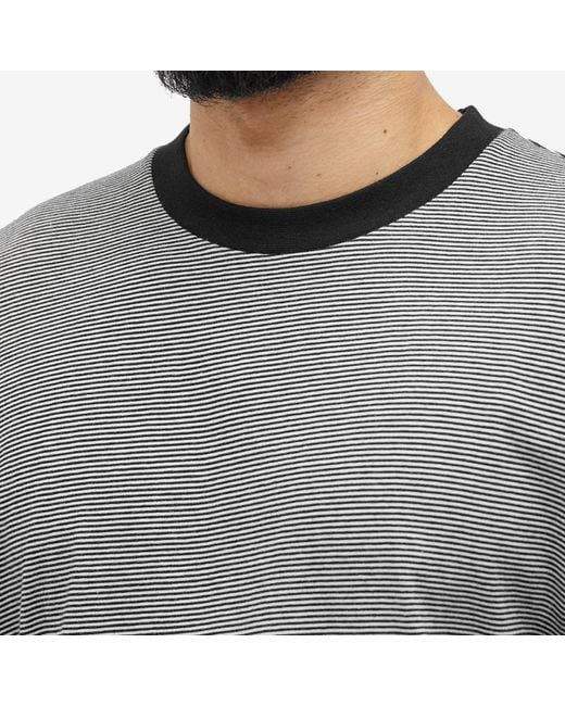 Edwin Gray Long Sleeve Adam T-Shirt for men