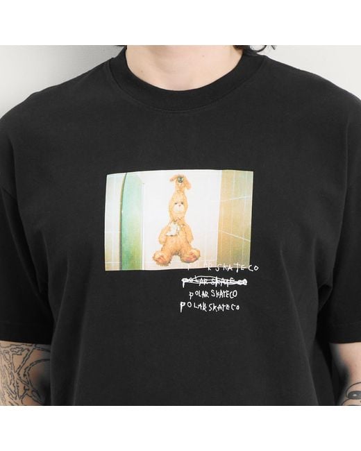 POLAR SKATE Black Bunny 2 T-Shirt for men