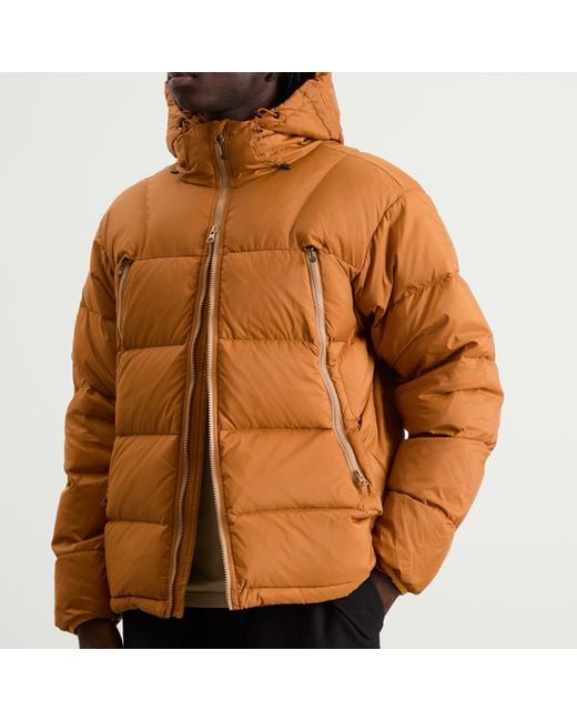 FRIZMWORKS Brown Altavia Down Parka for men