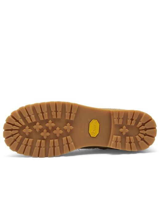 Studio Nicholson Natural Guston Lace Up Boat Shoe for men