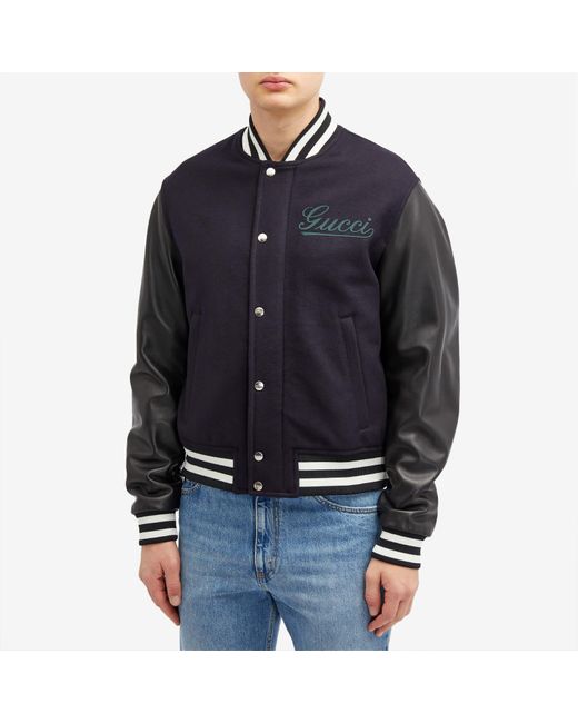 Gucci varsity jacket hot sale