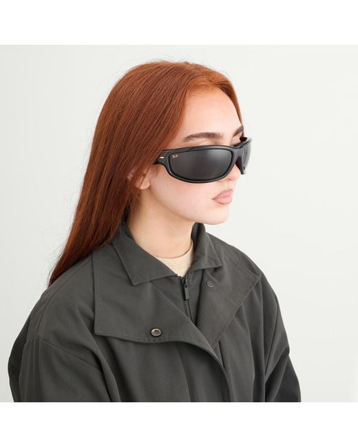 Ray-Ban Black X A$Ap Rocky Ultra Wrap 003 Sunglasses for men