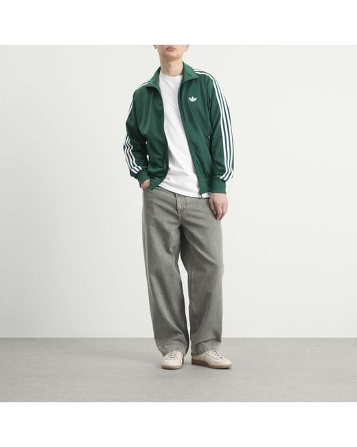 Adidas Green Firebird Tracktop for men