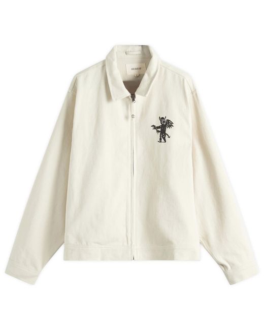 Heresy White Rogue Jacket for men