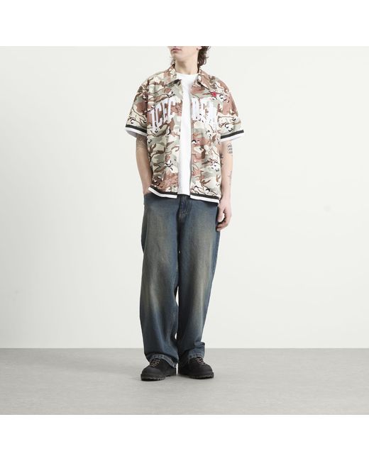ICECREAM Brown Choc Chip Baseball Jersey for men