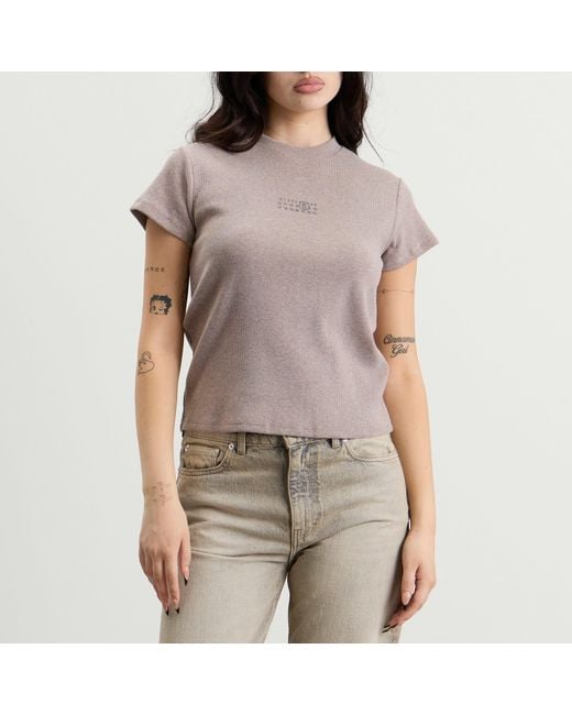 Maison Margiela Purple Mm6 Baby T-Shirt