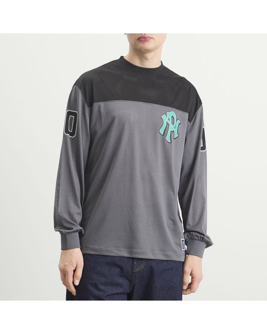 No Problemo Gray Nyp Long Sleeve Sports Jersey for men