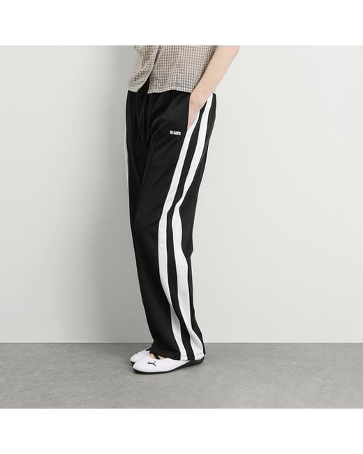 SUNDAYFRUITMARKET Black Sunday Jersey Tracksuit Bottoms