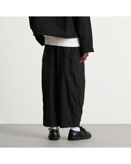 FRIZMWORKS Black Nylon Cargo Balloon Pants for men