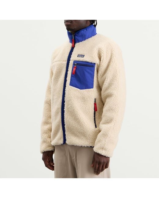 Patagonia Blue Classic Retro-X Jacket for men