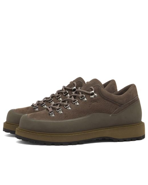Diemme Brown Cornaro Gomma Low Hiking Shoe for men