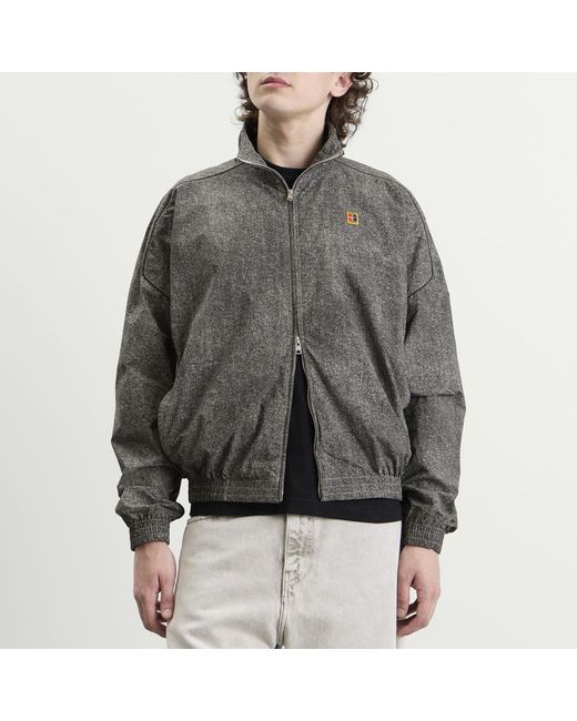Nike Gray Club Rules Aop Full Zip Jacket for men