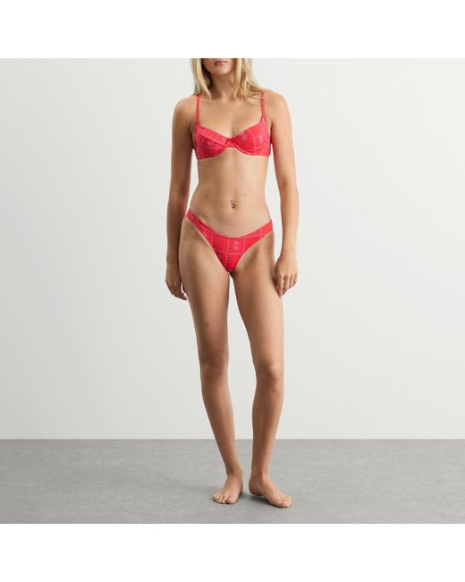 Damson Madder Pink Uma Underwire Bikini Top