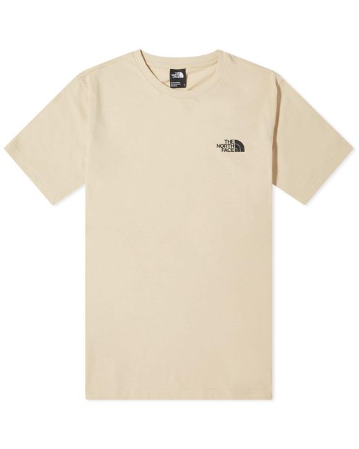 The North Face Natural Simple Dome T-Shirt for men