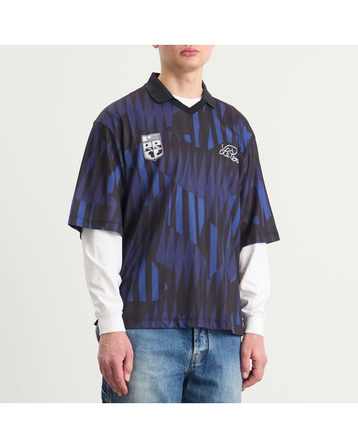 le PERE Blue Fc Amado Jersey Top for men