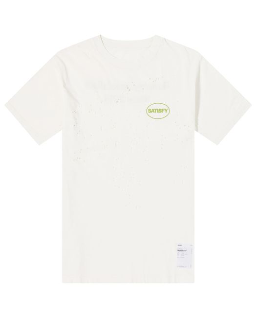 Satisfy White Mothtech T-Shirt for men