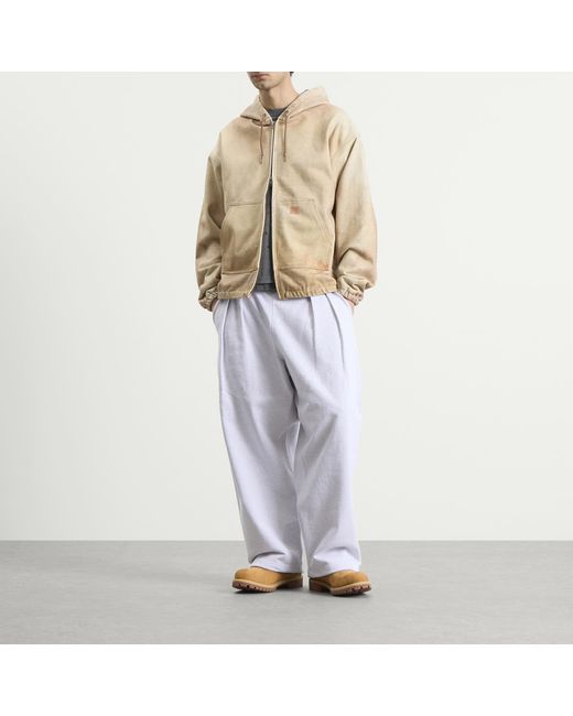 Beams Plus Blue Balloon Wide Sweat Pants for men