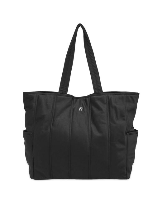 Represent Black Quilted Tote Bag for men