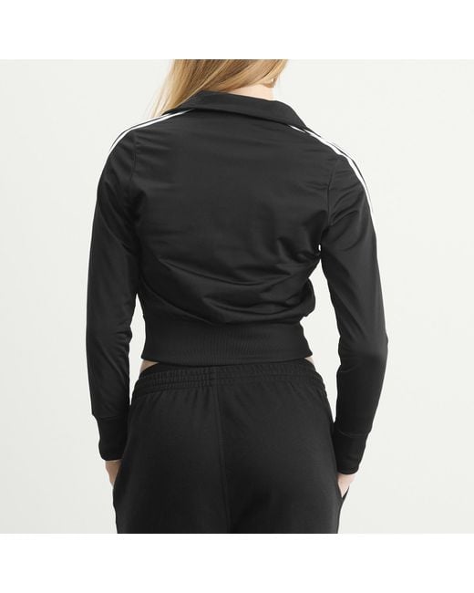 Adidas Black Classic Firebird Track Top