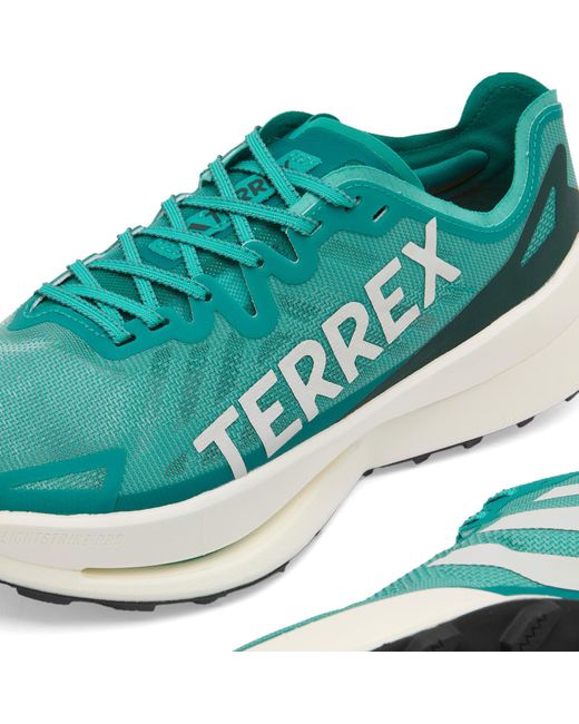 Adidas Blue Terrex Agravic Speed Ultra Sneaker for men