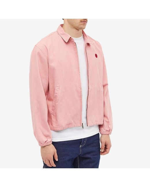 ICECREAM Pink Soft Serve Casual Zip Jacket for men