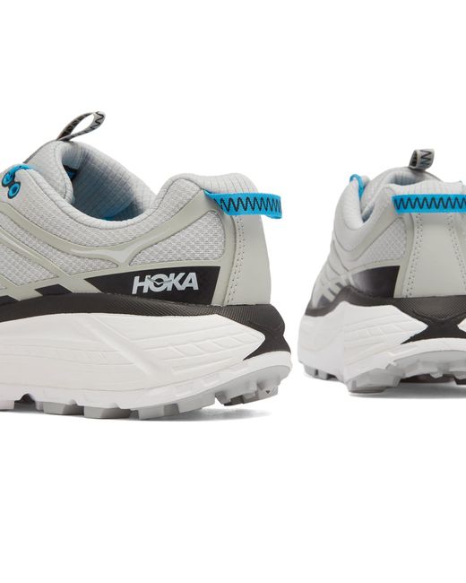 Hoka One One White U Mafate Three2 Sneaker