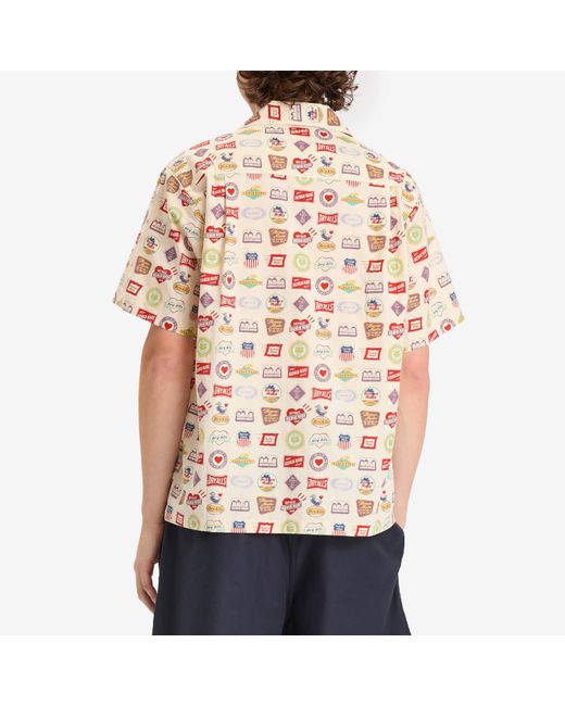Human Made Pink Souvenir Vacation Shirt for men