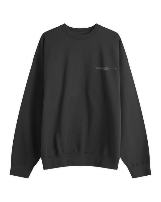 Y-3 Black Logo Crew Sweat for men