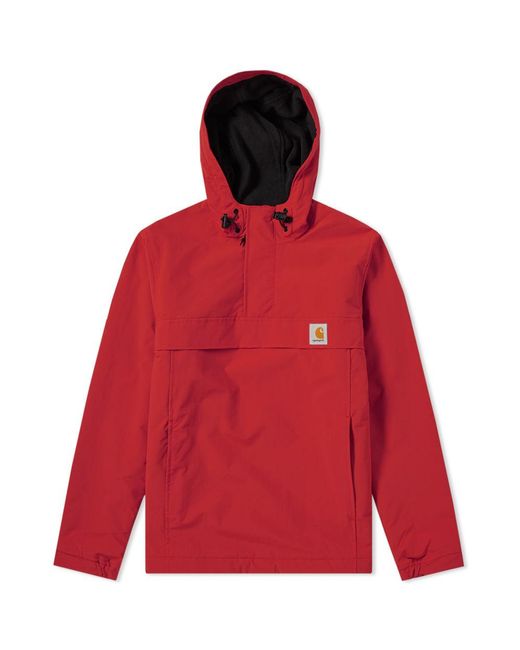 Carhartt WIP Red Nimbus Pullover Jacket for men