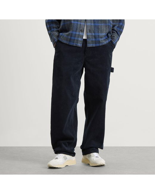 A.P.C. Blue Fergus Corduroy Carpenter Pants for men