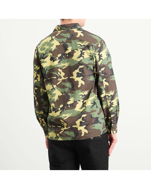 Stan Ray Green Cpo Shirt for men