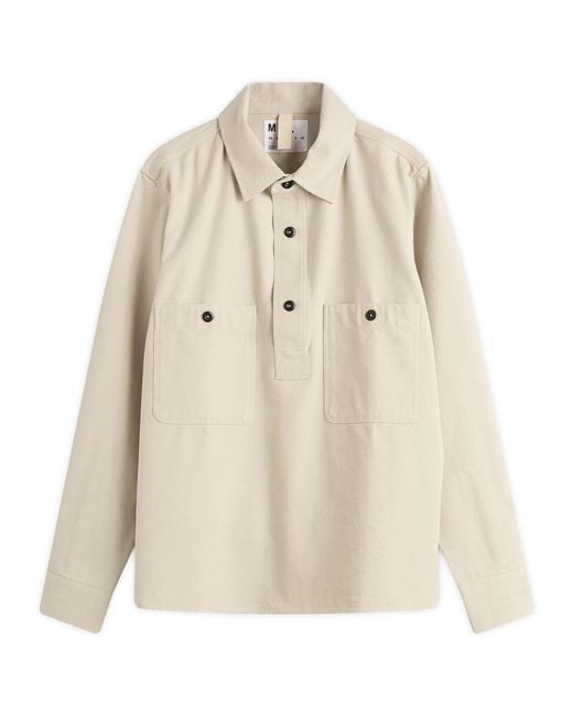MHL by Margaret Howell Natural Overhead Shirt for men