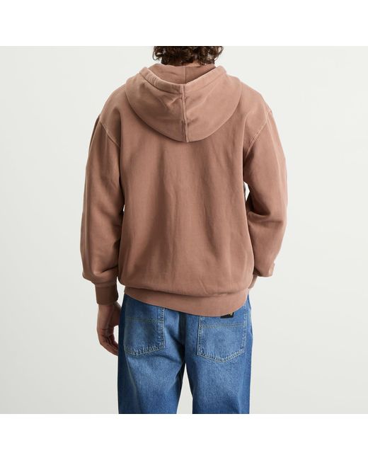 Stan Ray Brown Patch Zip Hoodie for men