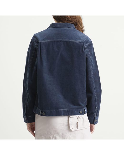 Gramicci Blue Corduroy Trucker Jacket