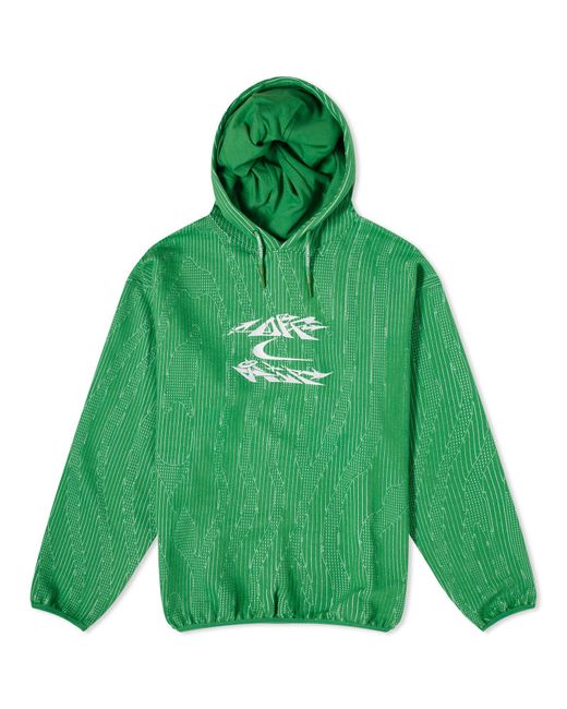 Nike Green X Off- Mc Engineered Hoodie for men