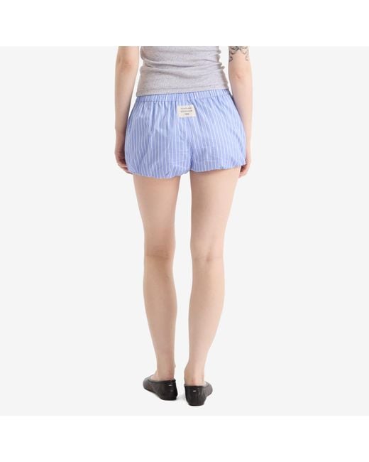 Acne Blue Casual Shorts