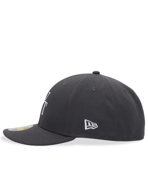 (w)taps Black 59Fifty Low Profile Cap for men