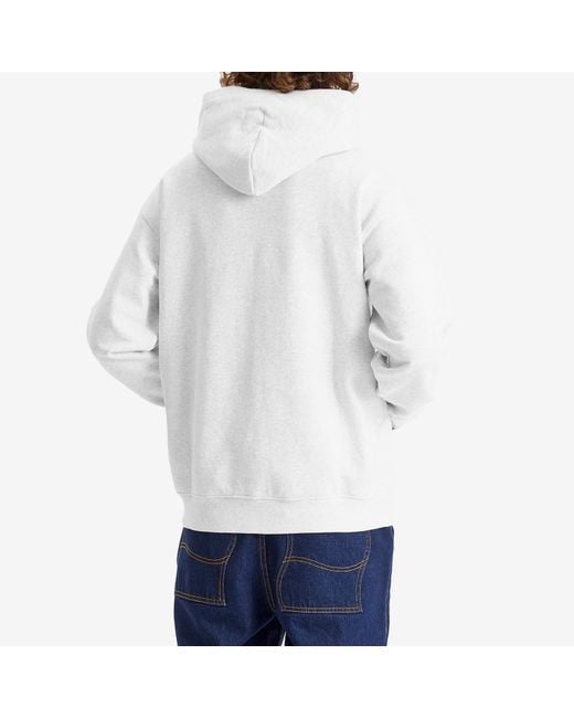 Dime White Classic Steampunk Hoodie for men