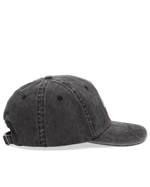 Pleasures Black X Zero Skull Dad Cap for men