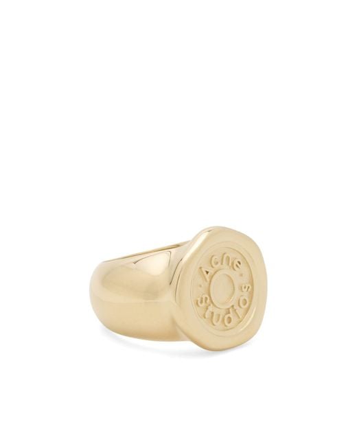 Acne Natural Stamp Ring